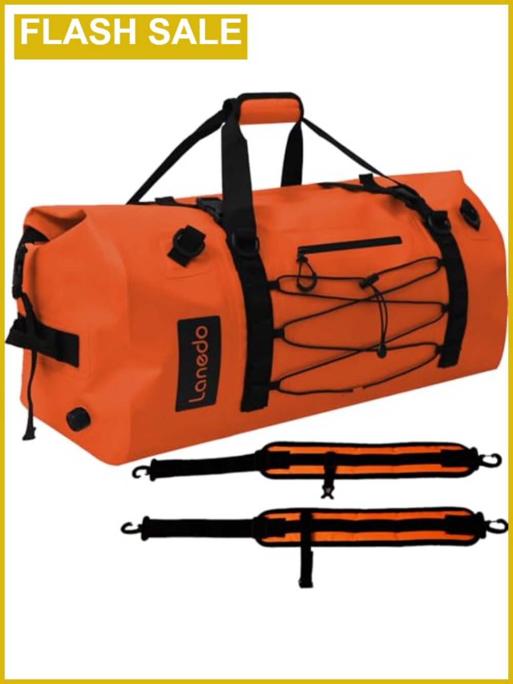 80L Waterproof Dry Bag Roll-Top Heavy Duty Duffel